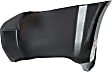 Rear, Driver Side Bumper End, Textured Plastic