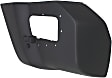 Rear, Driver Side Bumper End, Textured, 6 Cyl., 4.0L Engine