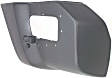Rear, Driver Side Bumper End, Textured, 6 Cyl., 4.0L Engine, CAPA Certified