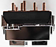 1985 Cadillac Seville Base - Front or Rear, Driver Side Window Switch, Chrome, 4 Buttons