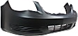Front Primed Bumper Cover, Base Model, 4 Cyl., 2.2L Engine, Coupe, Without Fog Light Holes
