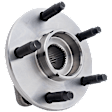 Front, Driver or Passenger Side Wheel Hub, 5 Lugs, With Bearing