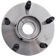 Front, Driver or Passenger Side Wheel Hub, 5 Lugs, With Bearing