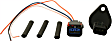 Automatic Transmission Output Shaft Speed Sensor, With 3-Prong Male and 3-Prong Blade Female Terminals, With 1-Female and 1-Male Connector