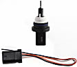Automatic Transmission Output Shaft Speed Sensor, With 3-Prong Male and 3-Prong Blade Female Terminals, With 1-Female and 1-Male Connector