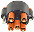 Distributor Cap - Black, Direct Fit, Sold Individually
