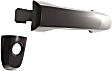 2008-2015 Scion xB - Front, Driver Or Passenger Side Exterior Door Handle, Smooth Black, With Key Hole