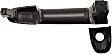2008-2015 Scion xB - Front, Driver Or Passenger Side Exterior Door Handle, Smooth Black, With Key Hole