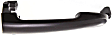 2008-2015 Scion xB - Front, Driver Or Passenger Side Exterior Door Handle, Smooth Black, With Key Hole