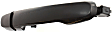 2008-2015 Scion xB - Front, Passenger Side Or Rear, Passenger Side - Back Door Exterior Door Handle, Smooth Black, Without Key Hole