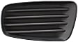 Front, Passenger Side Fog Light Cover, Black