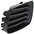 Front, Driver Side Fog Light Cover, Black