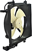 Radiator Fan - Driver Side Fan Blade, Motor and Shroud, 4 Cyl., 2.5L Engine