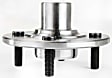 Front, Driver or Passenger Side Wheel Hub, With Bearing, 4 x 3.94 in. Bolt Pattern, Base Model, 4 Cyl., 1.9L Engine, FWD