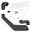SS171HP Snorkel - Black, Polyethylene