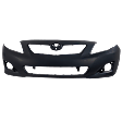 Front Primed Bumper Cover, Base/CE/LE/XLE Models, For Models Without Spoiler Holes, Japan or North America Built Vehicle, CAPA CERTIFIED