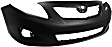2010 Toyota Corolla - Front Primed Bumper Cover, For Models With Spoiler Holes, North America Built Vehicle, CAPA Certified