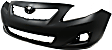 2010 Toyota Corolla - Front Primed Bumper Cover, For Models With Spoiler Holes, North America Built Vehicle, CAPA Certified