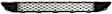 Front, Lower Bumper Grille, Textured Black