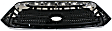 Grille Assembly, Chrome Shell with Painted Black Insert