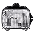Passenger Side Headlight, with Bulb, Halogen, with Sealed Beam
