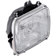 Driver Side Headlight, with Bulb, Halogen, Sealed Beam