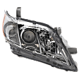 Passenger Side Headlight, without Bulb, Halogen, Base/CE/LE/XLE Models, USA Built Vehicle