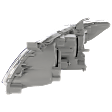 Passenger Side Headlight, without Bulb, Halogen, Base/CE/LE/XLE Models, USA Built Vehicle