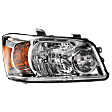 Passenger Side Headlight, without Bulb, Halogen, Clear Lens