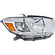 Passenger Side Headlight, without Bulb, Halogen, Base/Limited/SE/SR5 Models, Japan Built Vehicle