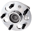 Rear, Driver or Passenger Side Wheel Hub, Assembly, With Sensor, 3.0L Engine