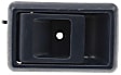 Front or Rear, Driver Side Interior Door Handle, Blue, Without Door Lock Hole