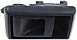 Front or Rear, Driver Side Interior Door Handle, Blue, Without Door Lock Hole