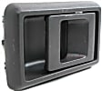 1998 Toyota Tacoma - Front, Driver Side Gray Interior Door Handle, Without Door Lock Hole, 2-Door, Standard Cab Pickup