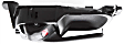 Front or Rear, Driver Side Interior Door Handle, Textured Black, With Door Lock Button, 6 Cyl., 3.0L Engine