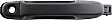 Rear, Passenger Side Exterior Door Handle, Textured Black, With Key Hole, Fits Sliding Door