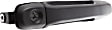 Rear, Passenger Side Exterior Door Handle, Textured Black, With Key Hole, Fits Sliding Door