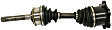 Front, Driver or Passenger Side Axle Assembly, 4WD