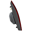 Driver Side, Inner Tail Light, without Bulb, Halogen, Clear and Red Lens