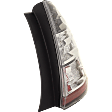 Passenger Side Tail Light, with Bulb, Halogen, Clear and Red Lens, Base Model, 4 Cyl., 1.5L Engine
