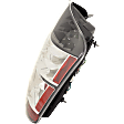Passenger Side Tail Light, with Bulb, Halogen, Clear and Red Lens, Base Model, 4 Cyl., 1.5L Engine
