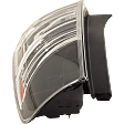 Passenger Side Tail Light, with Bulb, Halogen, Clear and Red Lens, Base Model, 4 Cyl., 1.5L Engine