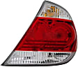 Passenger Side Halogen Tail Light, With bulb(s), OE Replacement