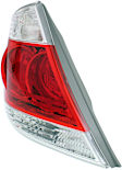Driver Side Halogen Tail Light, With bulb(s), OE Replacement