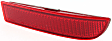 2007 Toyota RAV4 - Rear, Passenger Side Bumper Reflector, CAPA Certified