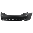 Rear Primed Bumper Cover, With Spoiler Holes, For S/XRS Models, CAPA Certified