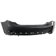 Rear Primed Bumper Cover, With Spoiler Holes, For S/XRS Models, CAPA Certified