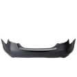 Rear Primed Bumper Cover, Japan Built Vehicle, For Models with Single Exhaust Hole, Hybrid Model, 4 Cyl., 2.4L Engine