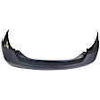 Rear Primed Bumper Cover, Japan Built Vehicle, For Models with Single Exhaust Hole