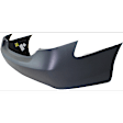 Rear Primed Bumper Cover, Japan Built Vehicle, For Models with Single Exhaust Hole, CAPA Certified